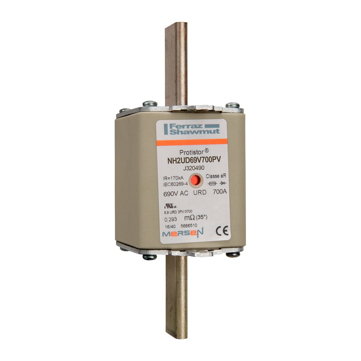 J320490 - Size 2 aR 690VAC aR 700 A 690VAC